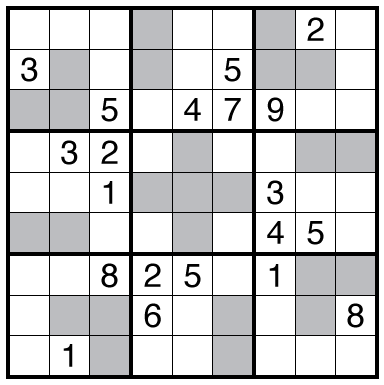 All Odd or Even Sudoku by clover!