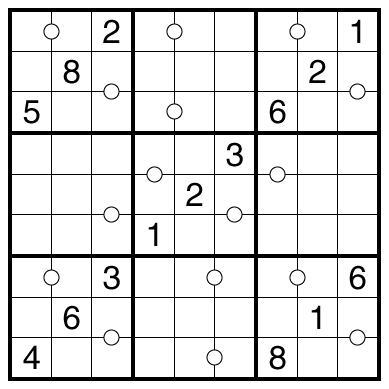 Consecutive Pairs Sudoku by Bill Murphy