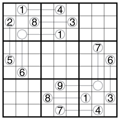 Between Lines Sudoku by clover!