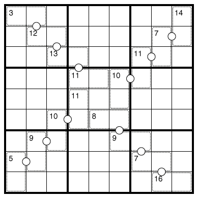 Consecutive Pairs Killer Sudoku by Bill Murphy