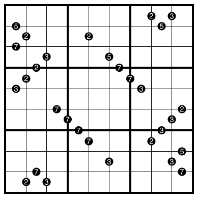 Ratio Pairs Sudoku by clover!