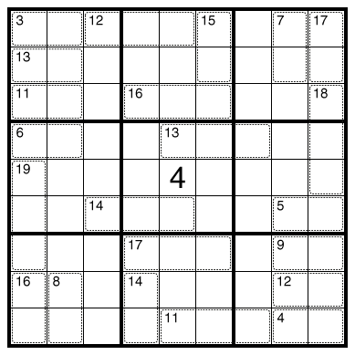 Killer Sudoku by Philip Newman