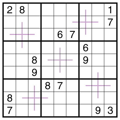 Zipper Lines Sudoku by Bill Murphy