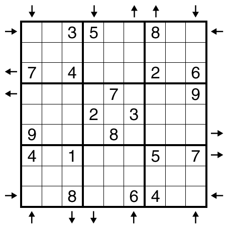 Rossini (No Inverse) Sudoku by clover!