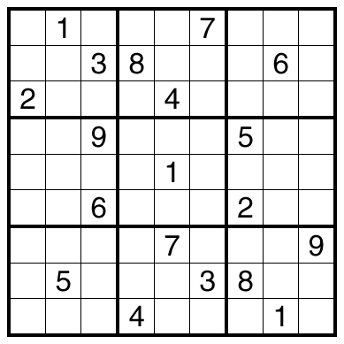 Anti-Knight Sudoku by Philip Newman