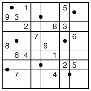 Nonconsecutive Ratio Pairs Sudoku by Philip Newman