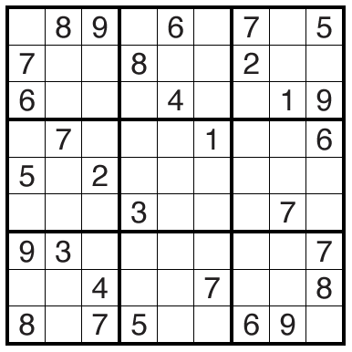 Sudoku by clover!