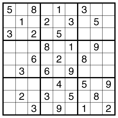 Sudoku by Philip Newman