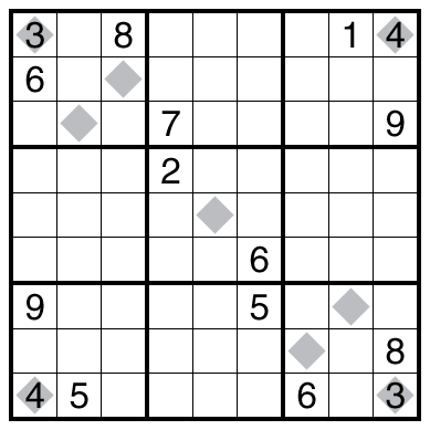 Borderland Sudoku by Bill Murphy
