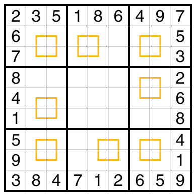 Dutch Whispers Sudoku by Bill Murphy