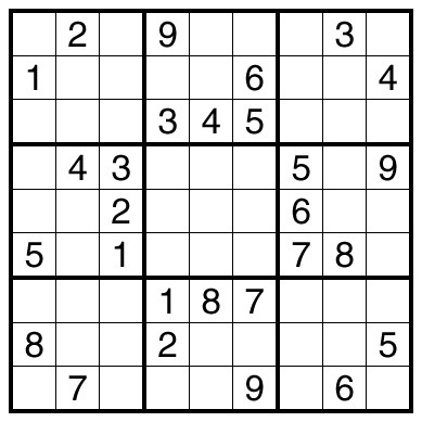 Classic Sudoku by Philip Newman