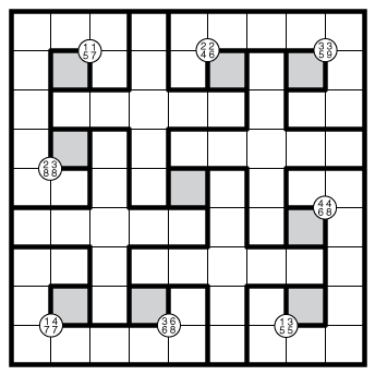 Scattered Quadruples Sudoku by Bill Murphy