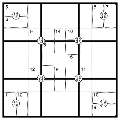 Killer Quadruples Sudoku by Philip Newman