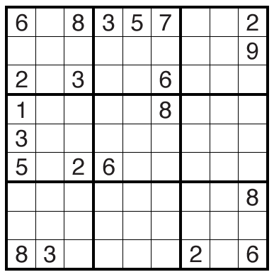 Encaged Four Sudoku by clover!
