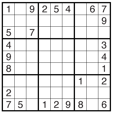 Encaged Three Sudoku by clover!