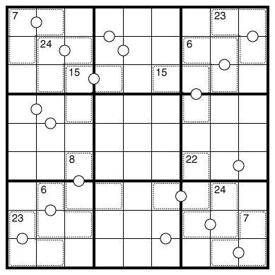 Consecutive Pairs Killer Sudoku by Bill Murphy
