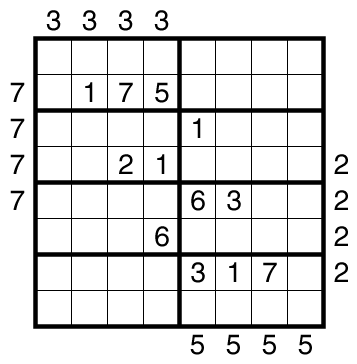 Numbered Rooms Sudoku by clover!