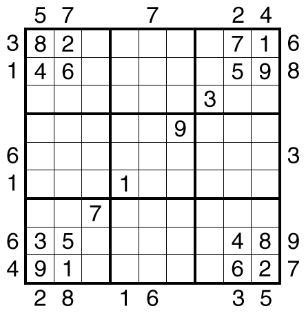 First Seen Odd/Even Sudoku by clover!