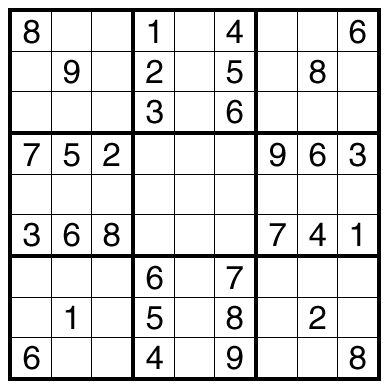 Sudoku by clover!
