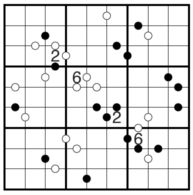 Kropki Pairs Sudoku by Philip Newman