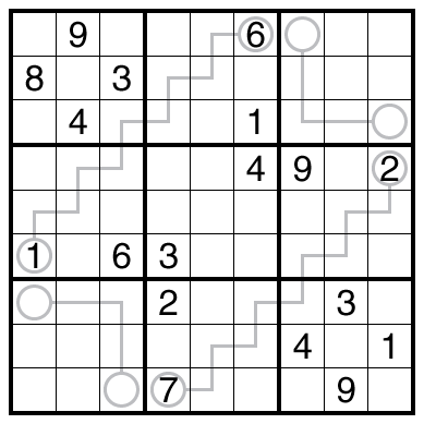 Between Lines Sudoku by clover!