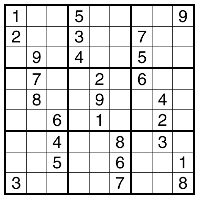 Sudoku by Philip Newman