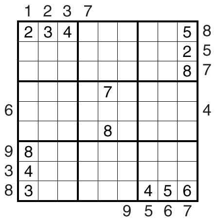 First Seen Odd/Even Sudoku by Bill Murphy