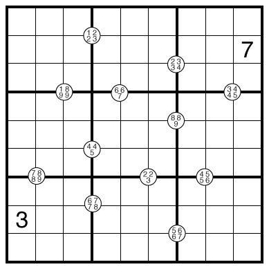 Quadruples Sudoku by Philip Newman