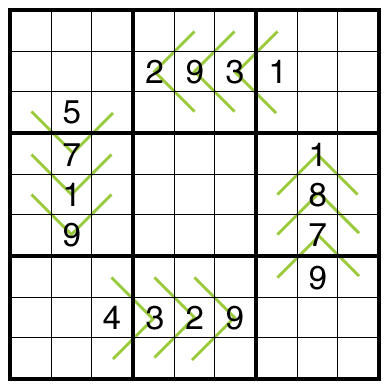 German Whispers Sudoku by Bill Murphy