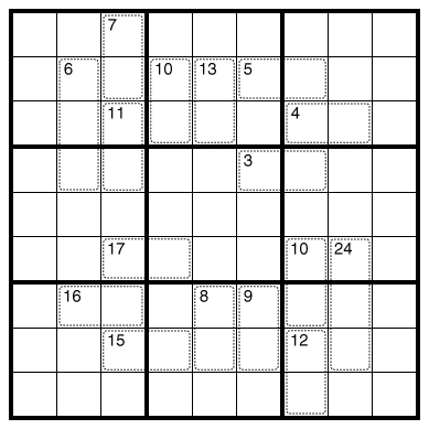 Killer Sudoku by Philip Newman