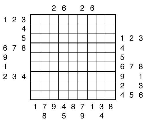 Outside Sudoku by Thomas Snyder