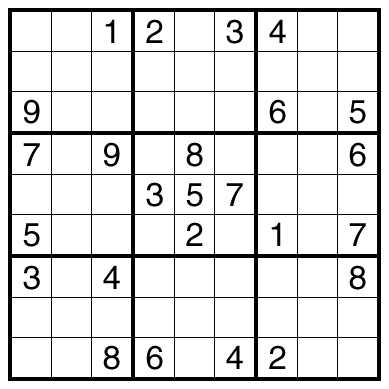 Sudoku by Philip Newman