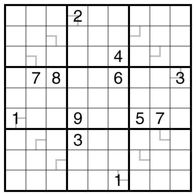 Remote Clones Sudoku by Bill Murphy