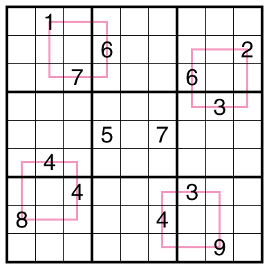 Small Difference Loop Sudoku by Bill Murphy