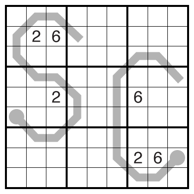 Slow Thermo-Sudoku by Philip Newman