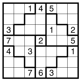 Deficit Sudoku by Philip Newman