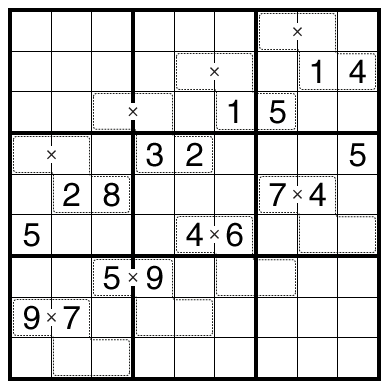 Multiplication Table Sudoku by clover!