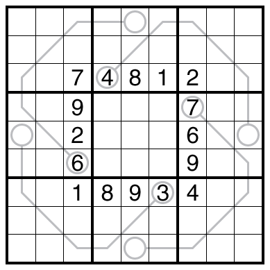 Between Lines Sudoku by Bill Murphy