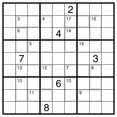 Killer Sudoku by Philip Newman