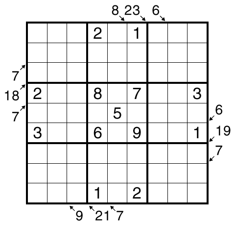 Little Killer Sudoku by clover!