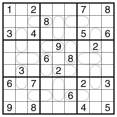 David & Goliath Sudoku by clover!