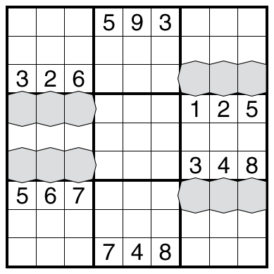 Fortress Sudoku by Bill Murphy