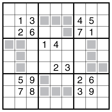 Even Sudoku by clover!