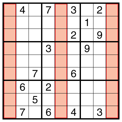 159 Column Indexer Sudoku by clover!