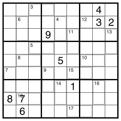 Killer Sudoku by Philip Newman