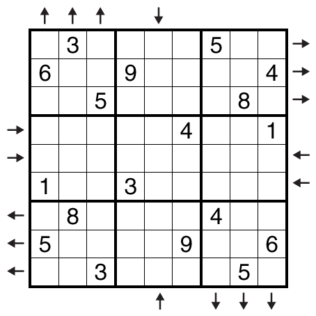 Rossini (No Inverse) Sudoku by clover!