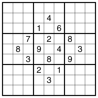 Pole Position Sudoku by clover!