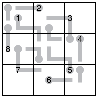 Thermo Sudoku by Philip Newman