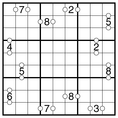 Faded Kropki Sudoku by clover!